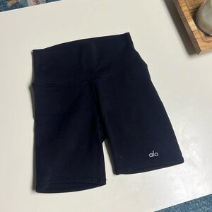 ALO Yoga Black Bike Shorts